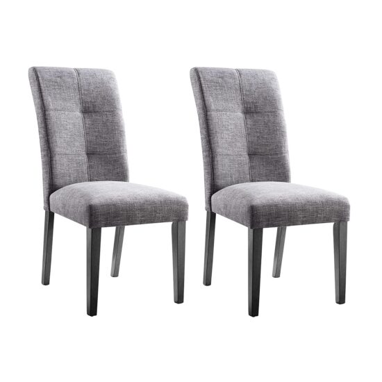 Parsons Classic Accent Padded Dining Chairs with High Back for Living Room Kitchen